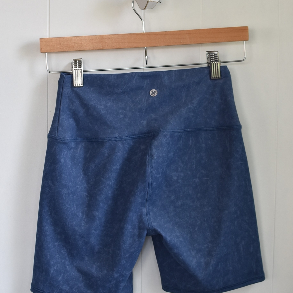 Blue Racerback Yoga Bra & Short Set - Picture 7 of 10